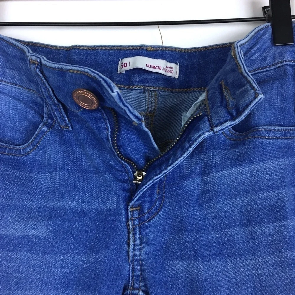 SO Jeans Low Rise Ultimate Jegging Skinny Slim Stretch Denim Size 7 Juniors